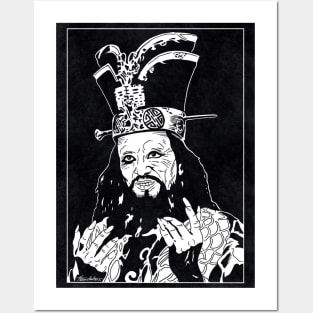 DAVID LO PAN - Big Trouble in Little China (Black and White) Posters and Art